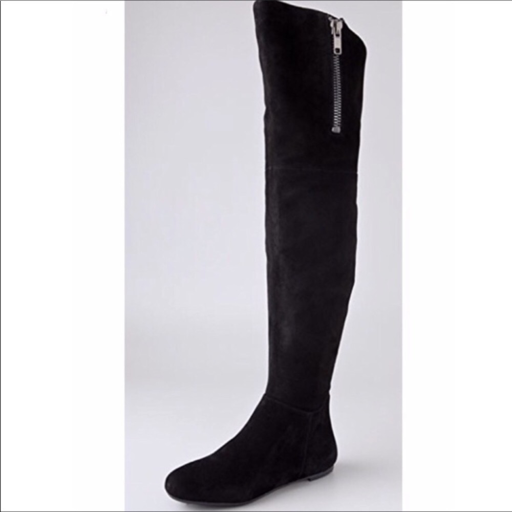 Sam Edelman Black Suede Boots